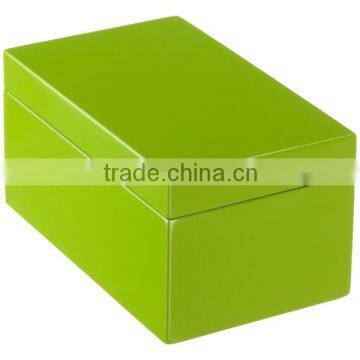 High end quality best selling Green Lacquered Rectangle Box from Vietnam