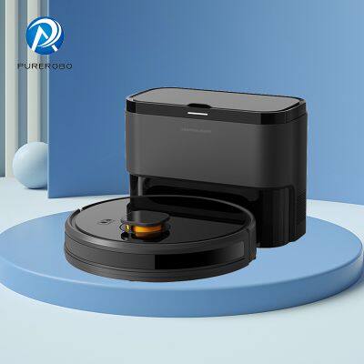 PUREROBO X7-D Robot Vacuum Cleaner With APP & Remote control 3 In 1 Wet Dry Mopping & Sweeping & Vacuum Dust Automatic dust collection function