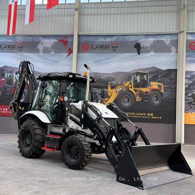 HZM Bachoe Loader for Sale With CE Certification Factory Price Diesel-hydraulic