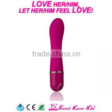 Female sexy red multy function high quality mini g-spot vibrator silicone vagina dildi penis g-spot vibrator