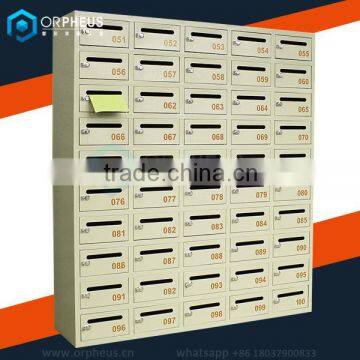 Residential Area Outside Funiture Lighted Post Mailbox Ornamental Wrought Iron Post Mailbox