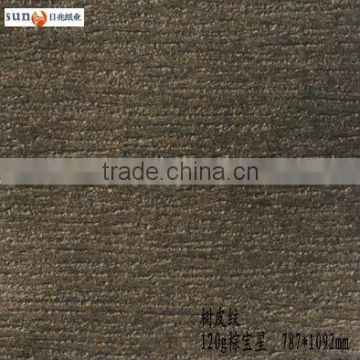 Brown Baoxin tree texture specialty paper