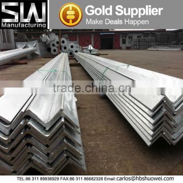 Galvanized perforated angle iron for construction