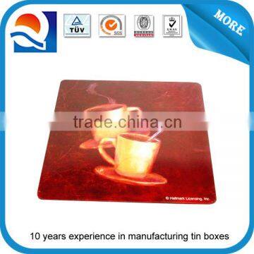 Chinese factory directly cup mat tin boxes