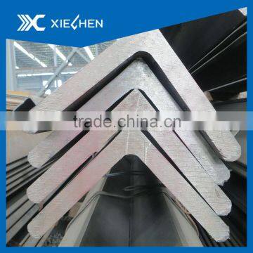 Steel angle standard size hot rolled mild carbon angle steel bar / iron