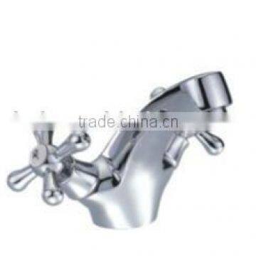 double handle basin faucet