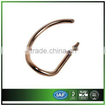 Bended round copper heat pipe