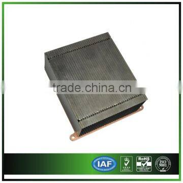 Heatsink with Copper Base for Medical Equipment