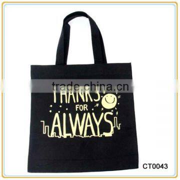 Wholesale Fashion Cheap Cotton Canvas Shopping Bag