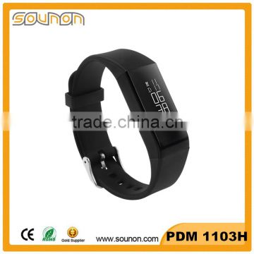 2016 HOT Sale Bodybuilding and Fitness with Tracker Heart Rate Moniter Smart Bracelet Wristband