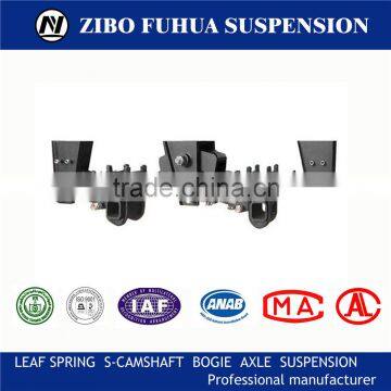 Germany type 2 axle trailer mechnical suspension of leaf spring for BPW