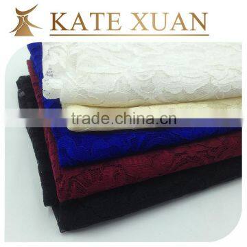 Noble Confortable Lace Openwork Polyester Embroidery Fabric Quality Choice photo-6