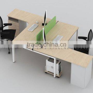 attractive design office furniture for 2 workstation demountable partition(SZ-WST742)