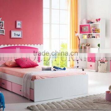 Colorful Children Cheap MDF Used Wall Bed (SZ-BF8866) photo-4