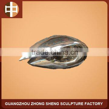 abstract stainless sculpture for home decoration