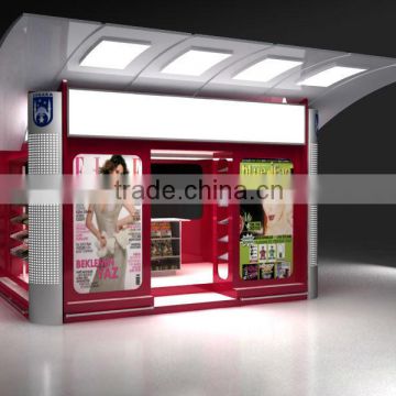 2014 Container Booth Kiosk Shop,Portable Containers,Prefab Containers