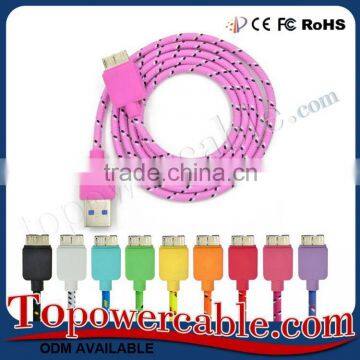 Bulk Buy From China Factory For Samsung Galaxy Note USB 3 Micro B Cable