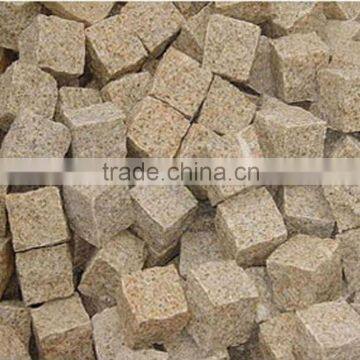 Natural Split Granite Cube Stone