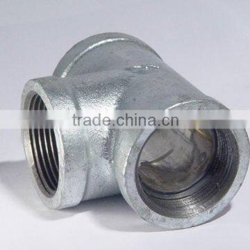 gi tee reducer pipe fitting