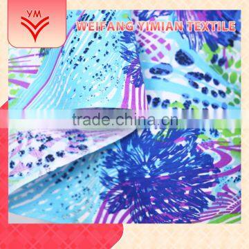 Rayon Polyester Cotton Flower Printed Fabric photo-3