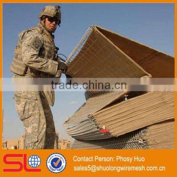 Factory supply MIL2 Hesco flood barrier, hesco bastion, hesco basket for fence