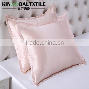 Fashionable and comfortable silk shell Queen size wholesale decorative 100% silk pillow