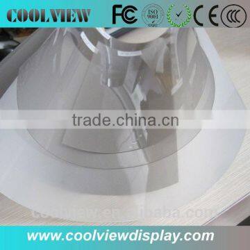 Window Display Foil/self Adhesive Projection Screen Film/holographic Rear Screen Foil, Adhesive Glass Foil, Glass Display Foil