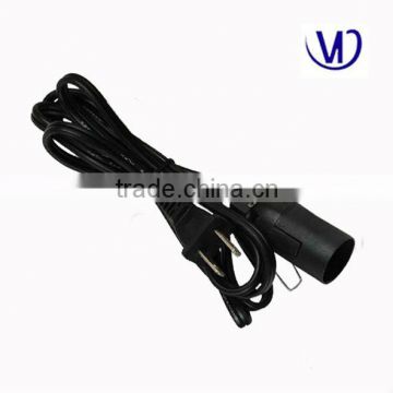 E12 lamp holder power cord UL