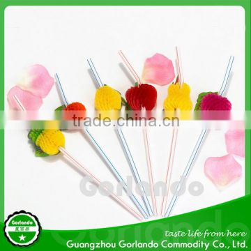 party decoration plastic drinking straw