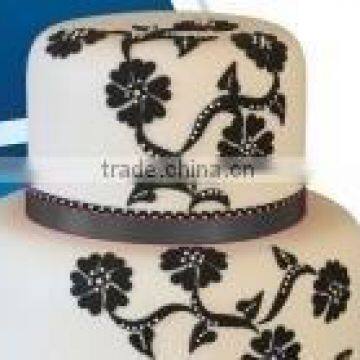 Blue Bead (Black) Sugar Paste & Fondant For Pastry Decoration