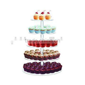 Customized Cupcake Stand Tower 5Tier Acrylic Display Birthday Wedding Party 1/4" Thick Commercial Grade