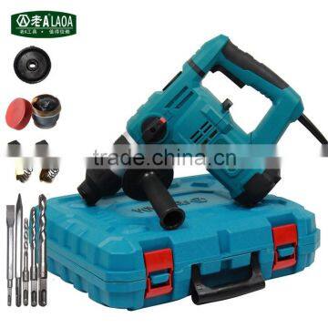 Industrial 1500w Big Power Combination Four Hole Electric Hammer,electric Pick,multifunction Impact Electric Drill SET photo-5