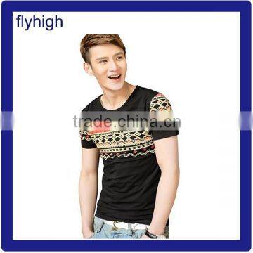 High Quality Tshirt Custom 3D Printing Tshirt for Mens