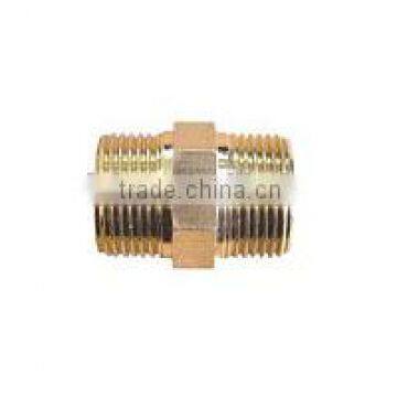 Compression brass fitting - Doulbe male Connector