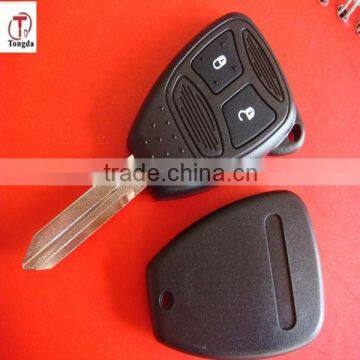 Top sale 2 button remote key case for Dodge and CHRYSLER Jeep