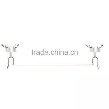 High Quality Stag head Single lanyer Towel Rack