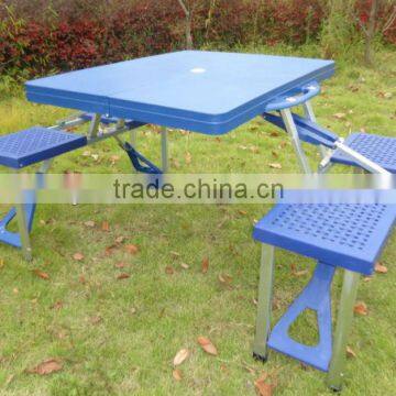Outdoor Folding ABS Plastic Picnic Table photo-3