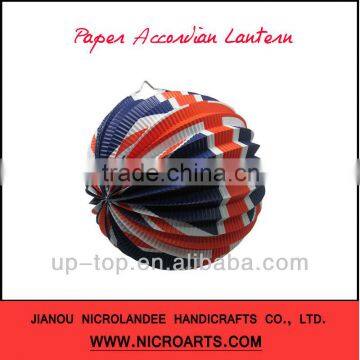 ***2013 Best Sellers*** Paper Accordion Lantern Of England Flag For Party & Wdding Deco.