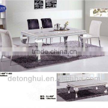 marble top dining table-809# Y-602#