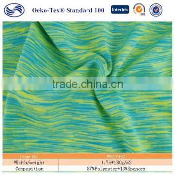 design Stretch polyester spandex fabric for garments