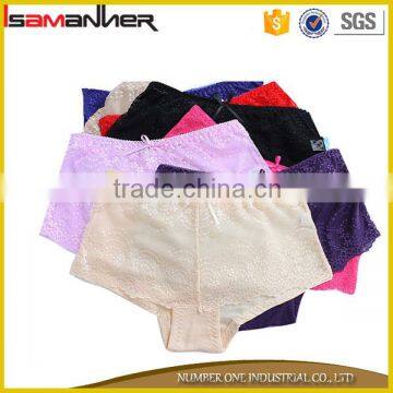 Multi-colors OEM ODM design lady high cut beauty underwear