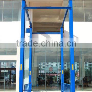 Hydraulic vertical car lift