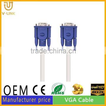 20 meters vga cable vga to vga cable awm cable vga