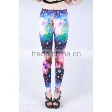 sexy printed women leggings with starry sky