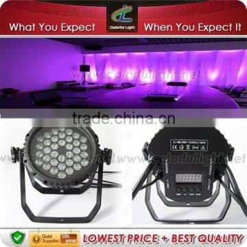 High quality dimmable and waterproof ip65 3w par36 Led Par rgbw light on promotion