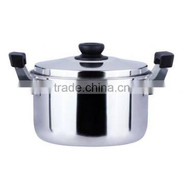 multifunction stainless steel non stick soup pot with double handle