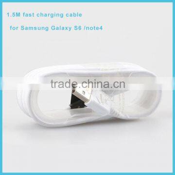 high quality 1.5M micro usb usb charging cable for Samsung fast charging cable