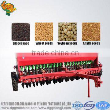 24 rows wheat hydraulic seed drill fertilizer