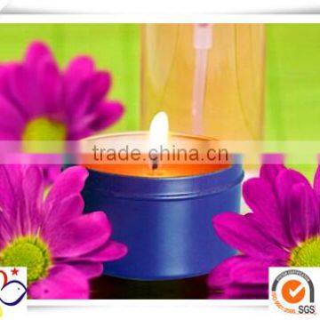 small metal wholesale candle tin box/round tin box/plain small metal tin boxes