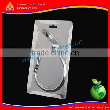 custom-tailor durable transparent trapezoid plastic packaging box Made in China